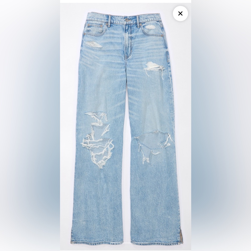 Dreamy Drape super high waisted baggy wide leg